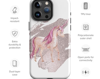 Hardcase iPhone® mobile phone case, unicorn