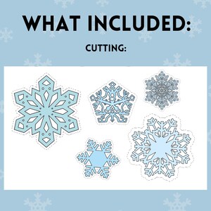 Snow Unit Study Printable Homeschool Activities PDF - Etsy