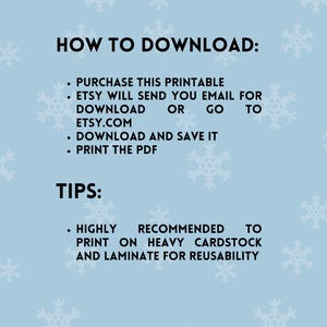 Snow Unit Study Printable Homeschool Activities PDF - Etsy