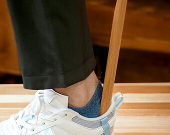 希少　マスターウォール　MASTERWAL SHOE HORN マスターウォール シューホーン SHOE HORN 木製 靴べら 【美品
