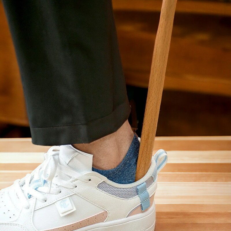 Wall Mounted Shoe Horn - Magnetic, Space-saving Shoe Accessory