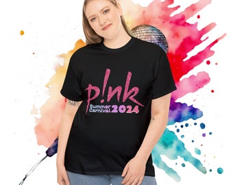 T-shirt de concert P!NK 2 | Cadeau pour elle | Cadeau pour lui | Carnaval d'été rose 2024
