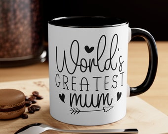 World's Greatest Mum Mug | Gift for her | Mother's Day Gift | Birthday Gift