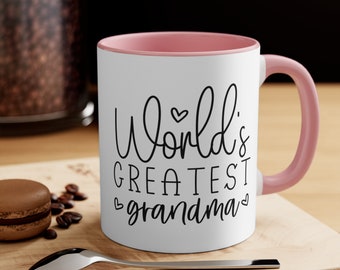 World's Greatest Grandma Mug | Gift for her | Mother's Day Gift | Birthday Gift