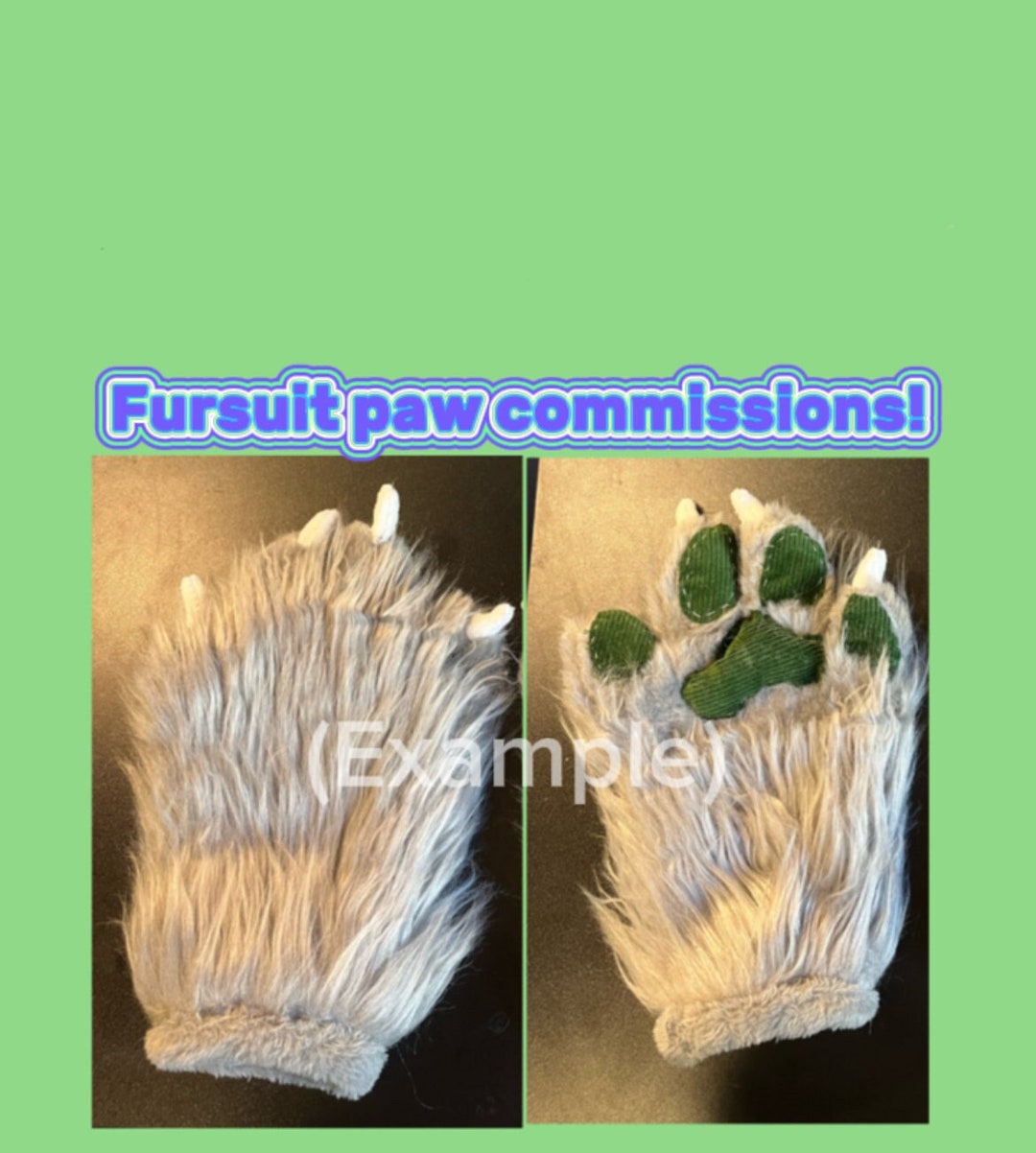 Fursuit Paw Commissions read Desc - Etsy