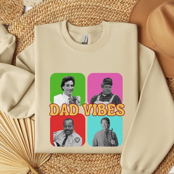 90's Dads Vintage Funny Sweatshirt, Retro Funny Dad Sweater, Trendy Funny Daddy Graphic Sweater, Fathers Day Sweatshirt, Dad Life Humor Tee