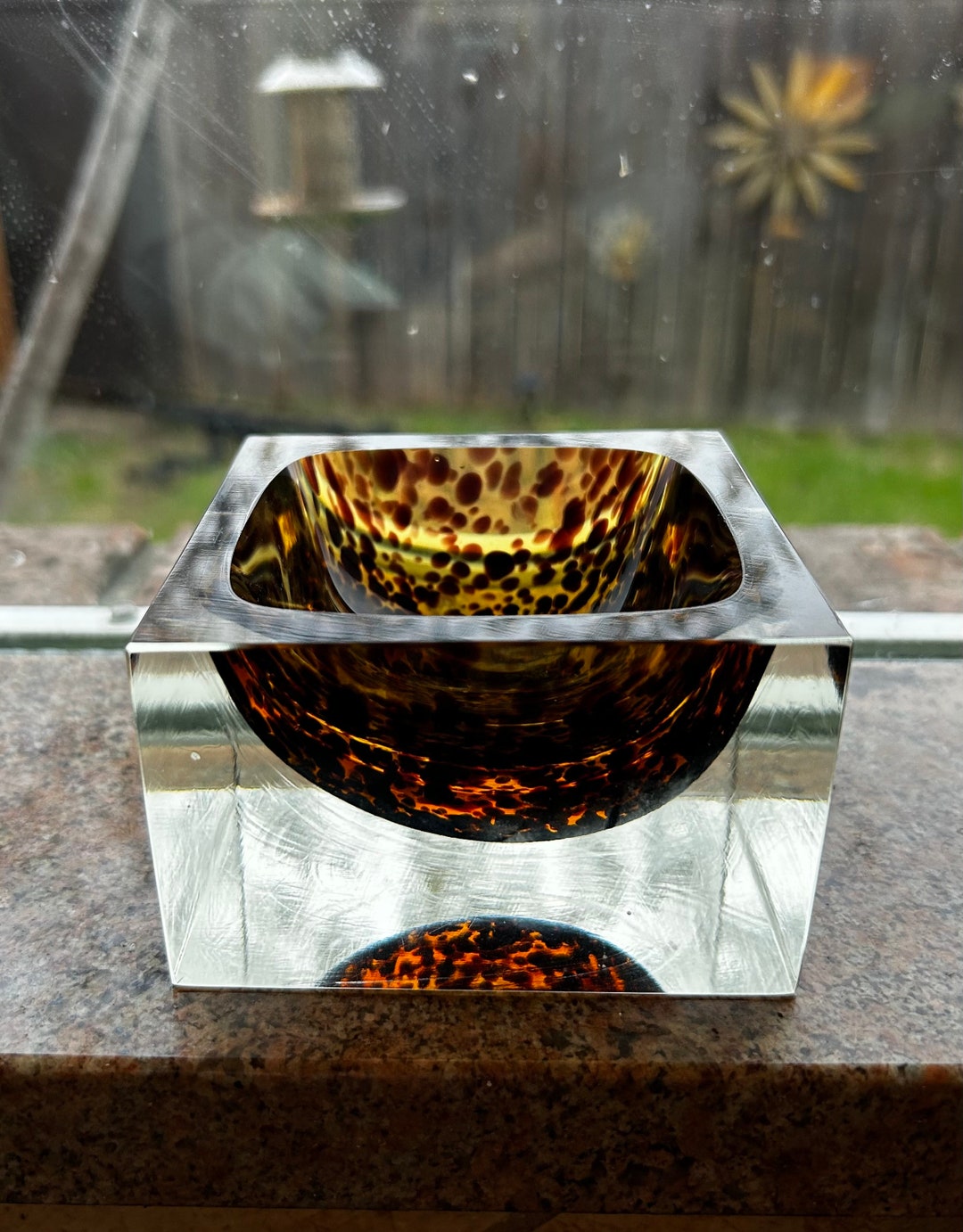 Murano Glass Tortoise Ashtray or Catchall Etsy