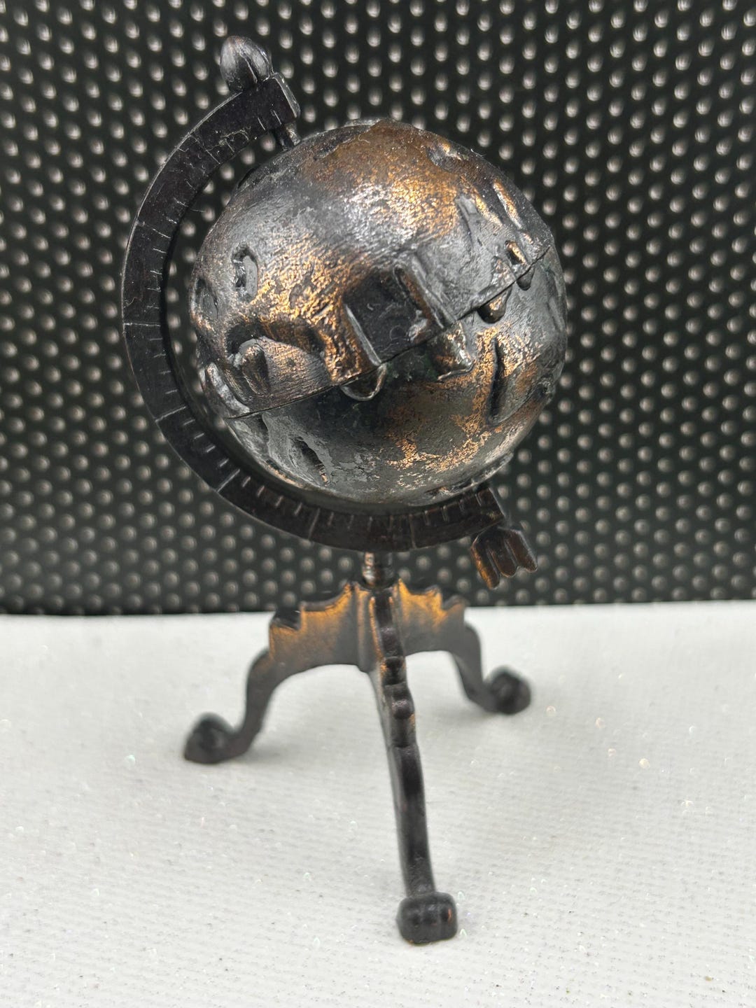 Tiny Bronze Globe - Etsy