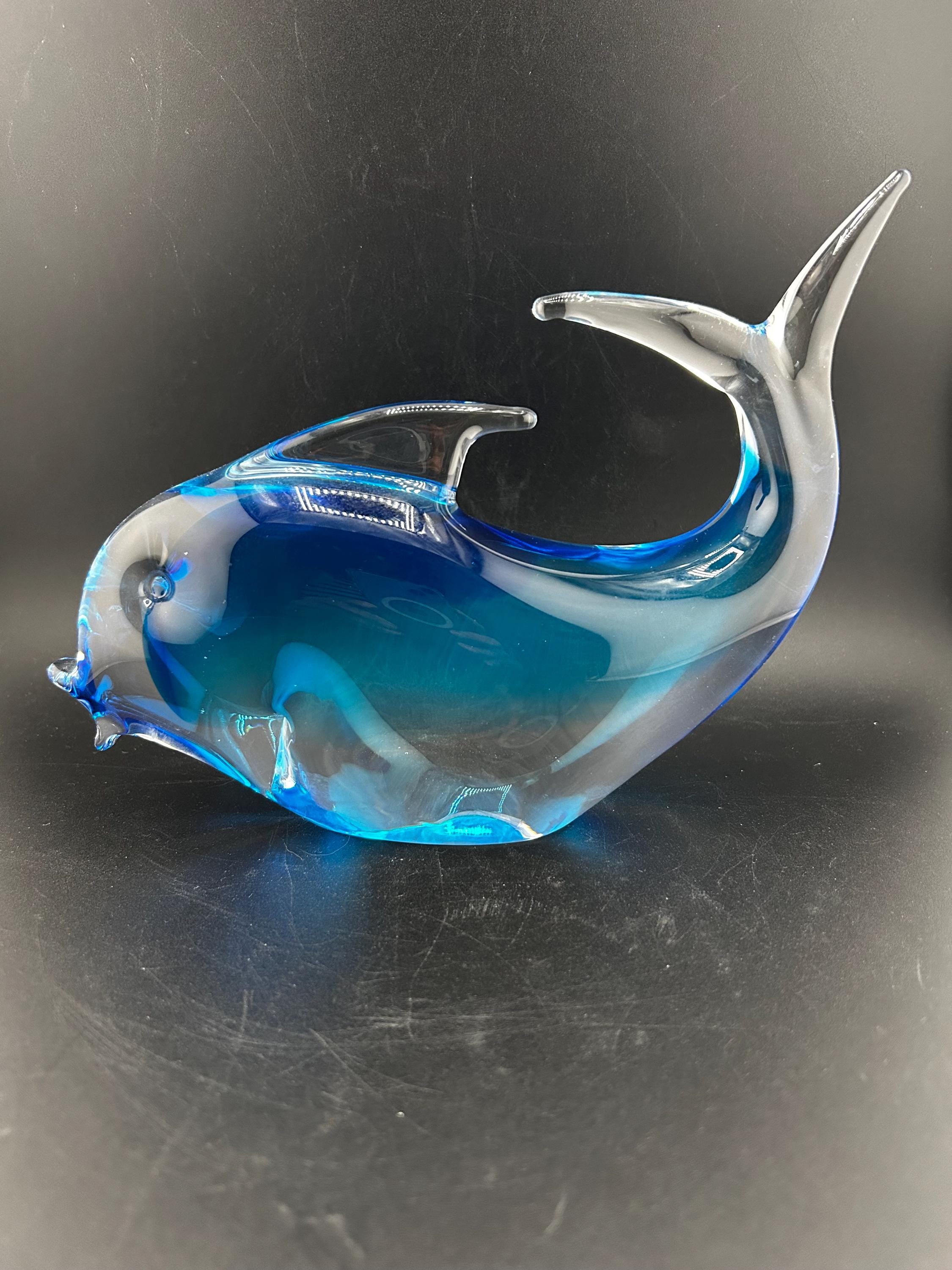 Murano Glass Dolphin - Etsy