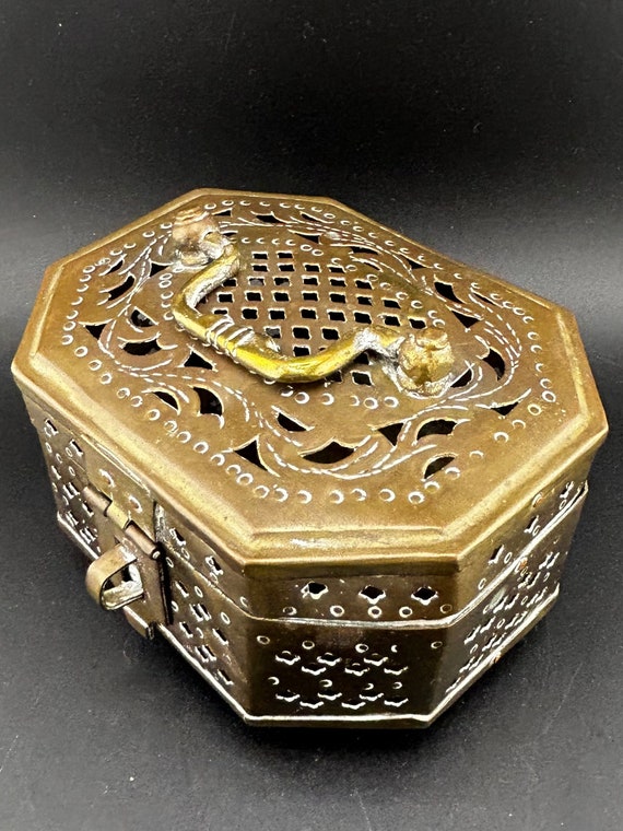 Brass Jewelry Box
