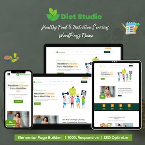 Nutrition Coach WordPress Theme | Wellness Templates | Elementor WordPress Theme | Nutrition Coach Templates | Health Wellness Coach | Coach