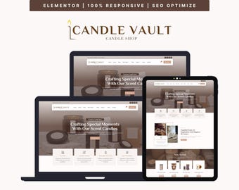 Motyw WooCommerce dla sklepu ze świecami: elegancki szablon WordPress