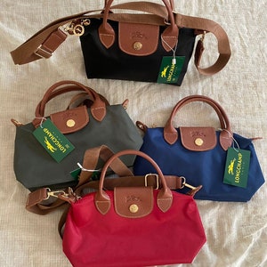 17-10/ Long-S1) Bag Organizer for Le Pliage Top Handle Bag Small