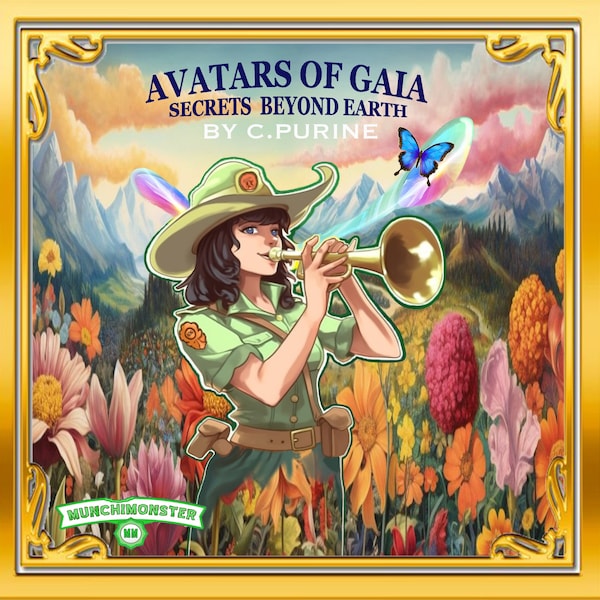 E-Book: 'Avatars of Gaia, Secrets Beyond Earth' ( Fiction, Fantasy, Adventure, Nature, Dimension Travel)