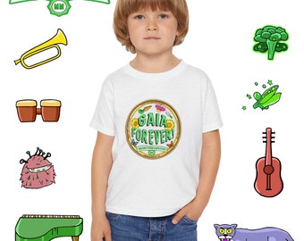 Gaia voor altijd! Munchimonster Heavy Cotton™ peuter-T-shirt