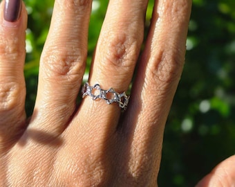 Star of David Ring Israel Ring 925 Sterling Silver Jewish Star Ring Judaica Gift Jewish Ring Judaica Jewelry Israel Jewelry Magen David Ring