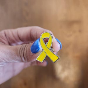 Yellow Ribbon Pin Israel Bring Them Home Now Pin Hostages Support Israel Jewelry Judaica Gifts Made is IsraeI Gifts Stand with Israel