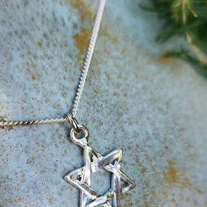 Magen David Necklace Star of David Necklace Israel Necklace Judaica Gift Made is Israel I stand with Israel Jewelry Jewish Jewelry Judaica image 3