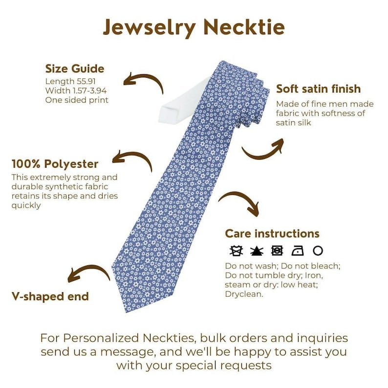 Jewish Star Necktie Judaica Gifts Star of David Jewish Gift for Men Gift for Bar Mitzvah Jewish Wedding Gift for Him Israel Gift for Father