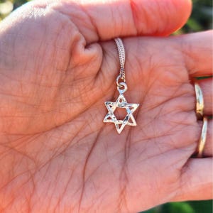 Gold Plated Necklace Judaica Gift Made is Israel I stand with Israel Jewelry Jewish Jewelry Judaica Necklace
