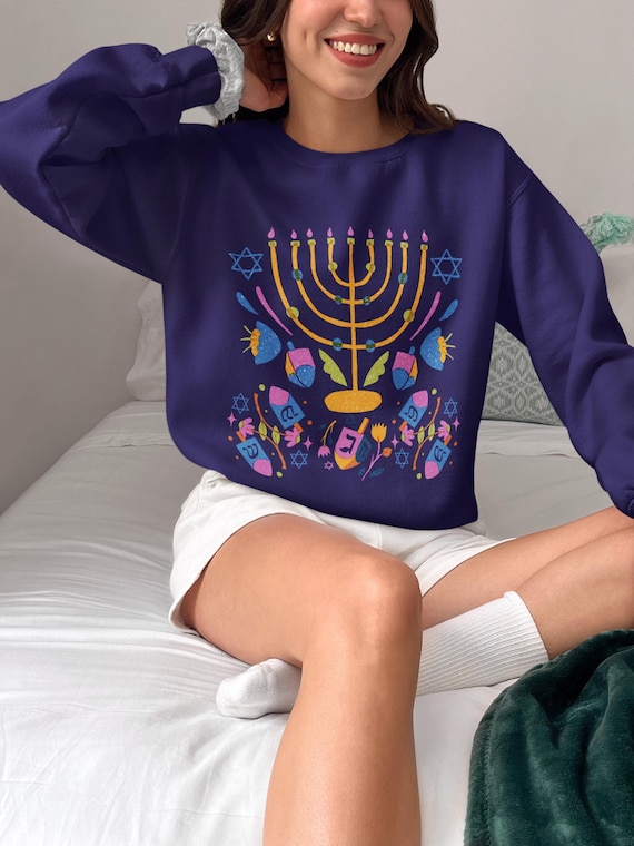 Hanukkah Sweater for Women Hanukkah Sweatshirt Hanukkah Shirt