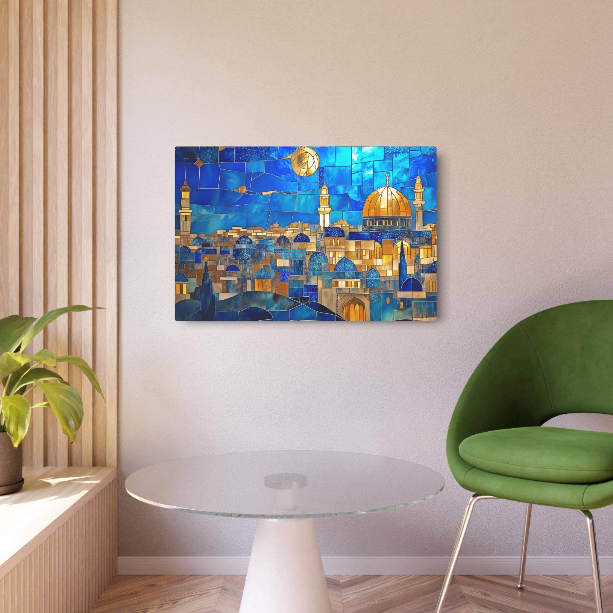 エルサレム ウォールアート メタルサイン イスラエル アートギフト