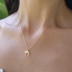 Chai Necklace Israel Jewelry Am Yisrael Chai Jewelry Judaica Jewelry Made in Israel Necklace Israel Jewish Jewelry image 7