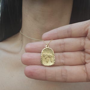 Gold Chai Anhänger Made in Israel Anhänger Made in Israel Anhänger Jüdischer Schmuck Israel Geschenk