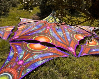 Lycra Canopy, Indian Spirit * Ceiling Decoration - psychedelic - Lycra - Party decoration - Psytrance