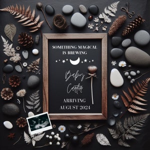 Digital Pregnancy Announcement, girl, boy, Pregnancy Reveal, Social Media, Gender Neutral, Facebook, Instagram, Boho, INSTANT DOWNLOAD