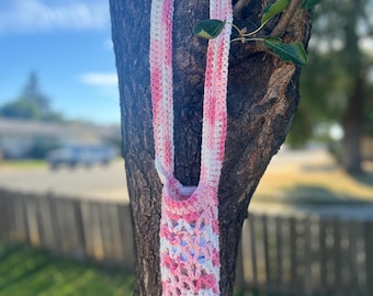 Crochet water bottle holder