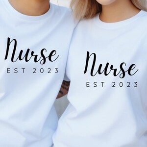 Custom Name Registered Nurse Shirt | Personalized RN Tee | Nurse Graduation Gift | Nursing Student Apparel | Healthcare Worker Custom Gift