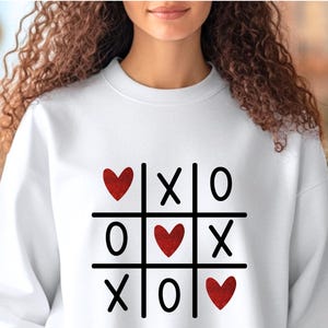 XOXO Sweatshirt | Valentine&#39;s day Sweatshirt | Galentines Day Shirt | Cute V day Shirt | Love Sweatshirt | Valentine&#39;s day Crewneck