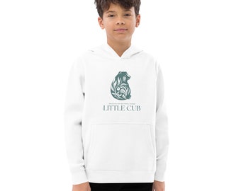 LITTLE CUB - Kids fleece hoodie