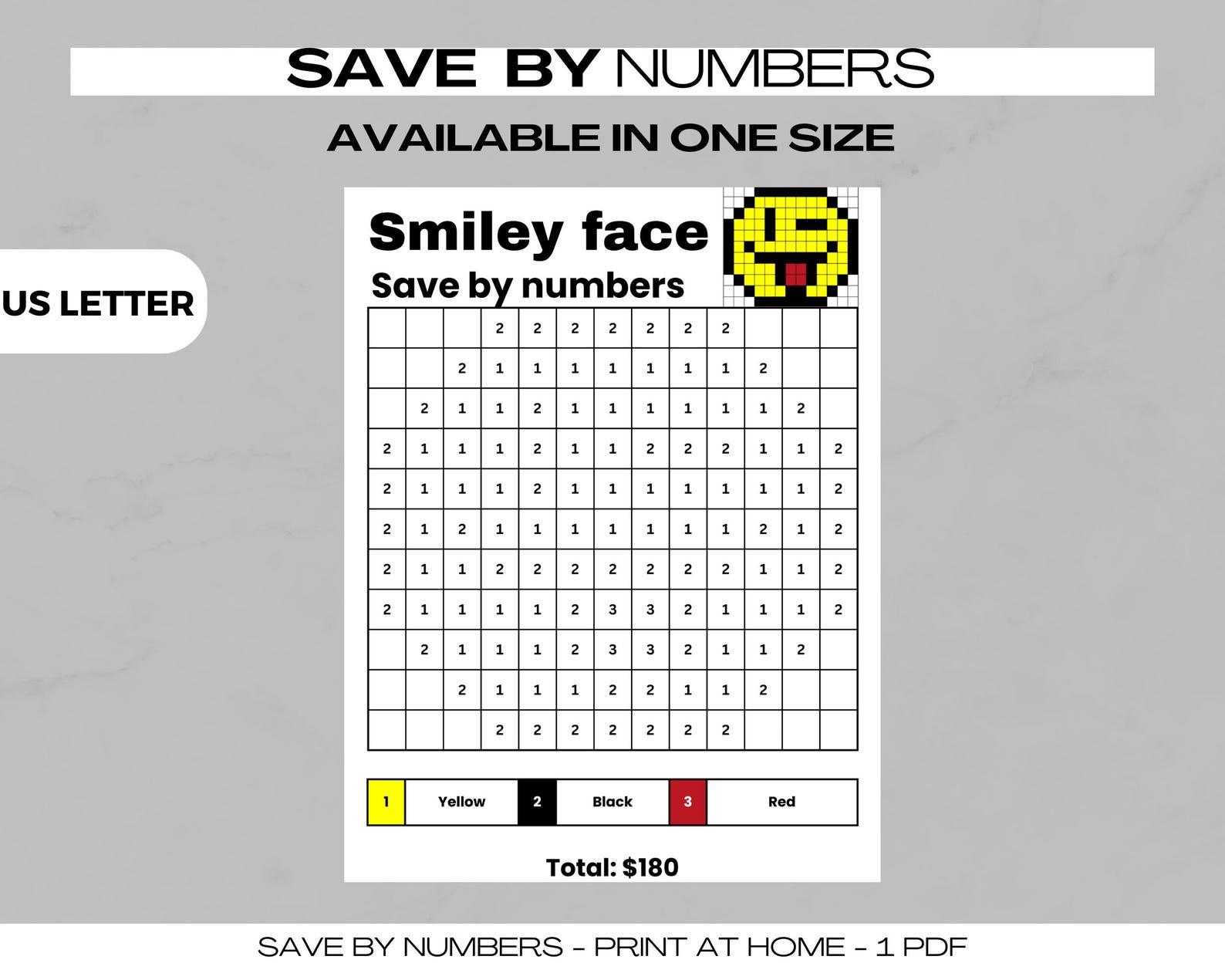 Coloring Savings Challenge, Mini Savings, Save Money Challenge, Color ...