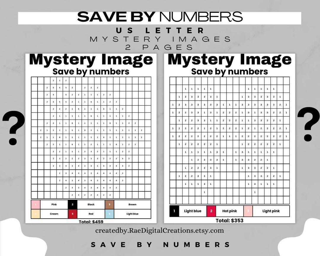 Coloring Savings Challenge, Mini Savings, Save Money Challenge, Color ...