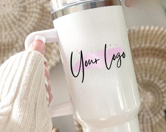 Branded Custom Logo Tumbler: Personalized Business Cups, Bulk Corporate Gifts, Promotional Drinkware