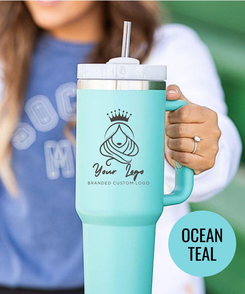 Branded Custom Logo Tumbler: Personalized Business Cups, Bulk Corporate ...