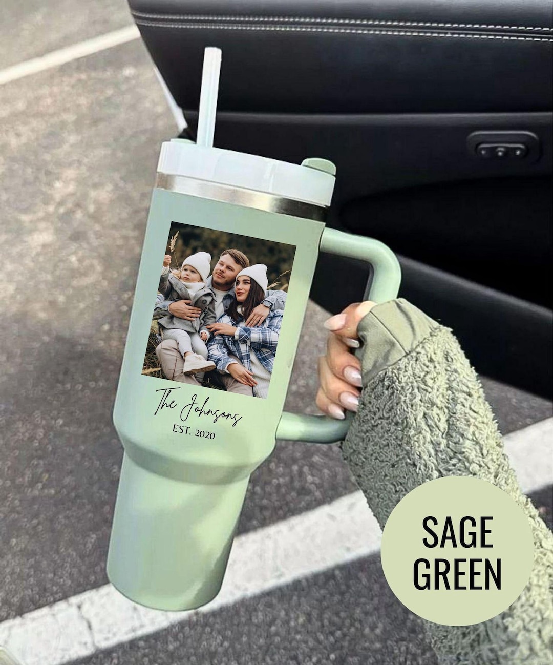 Custom Photo Tumbler: Meaningful Memory Cup Anniversary Wedding Parents ...