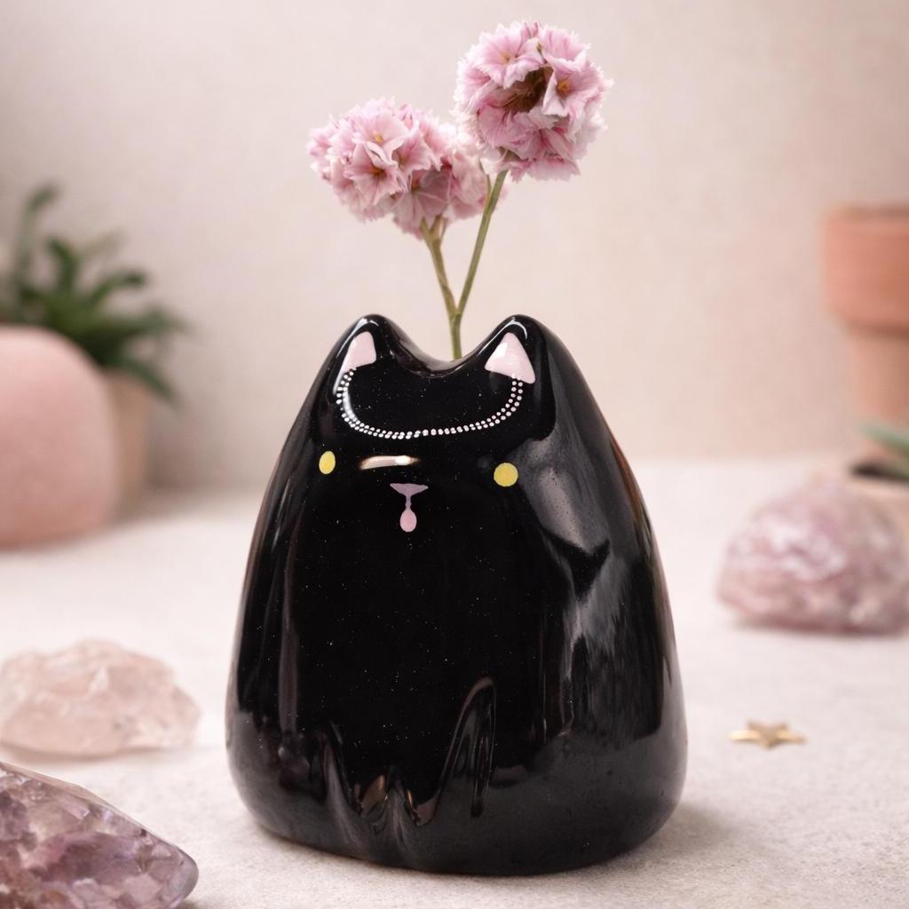 Orecchini Pendenti San Patrizio Con Gatto E Trifoglio – Acrilico E Acciaio Inox, Leggeri, Regalo Per Amanti Gatti (2,8g)