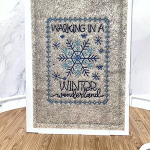 Christmas Card - Walking in a winter wonderland