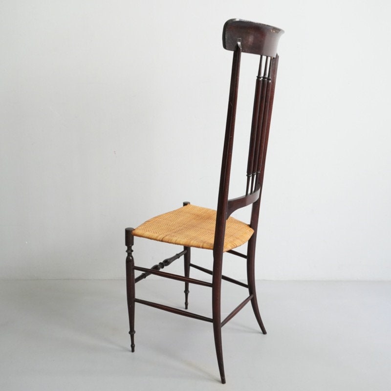 2x Rare Chiavari Chair Enzo Rotella 50s Italian Mid Century Design ...