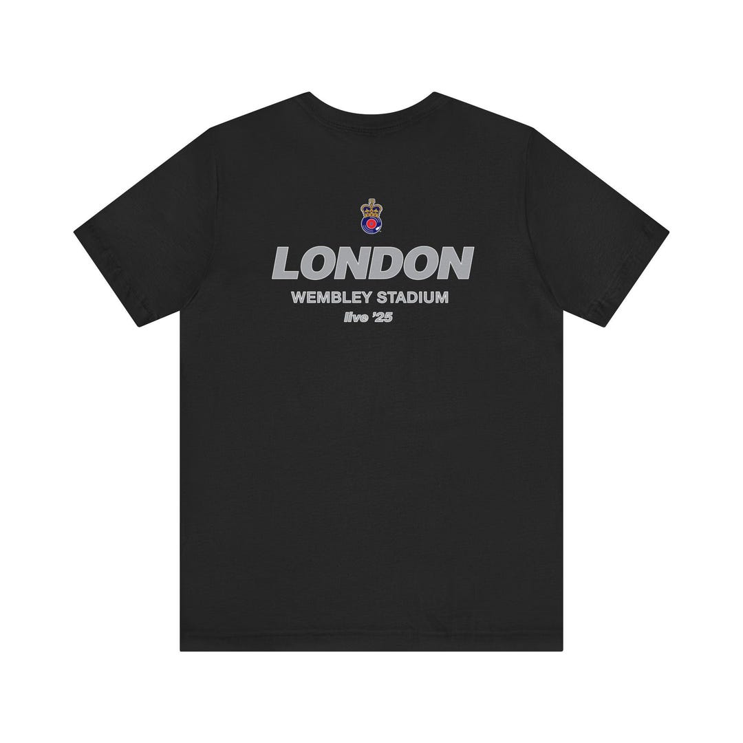 London, Wembley Stadium Live '25 Unisex Jersey Short Sleeve Tee - Etsy