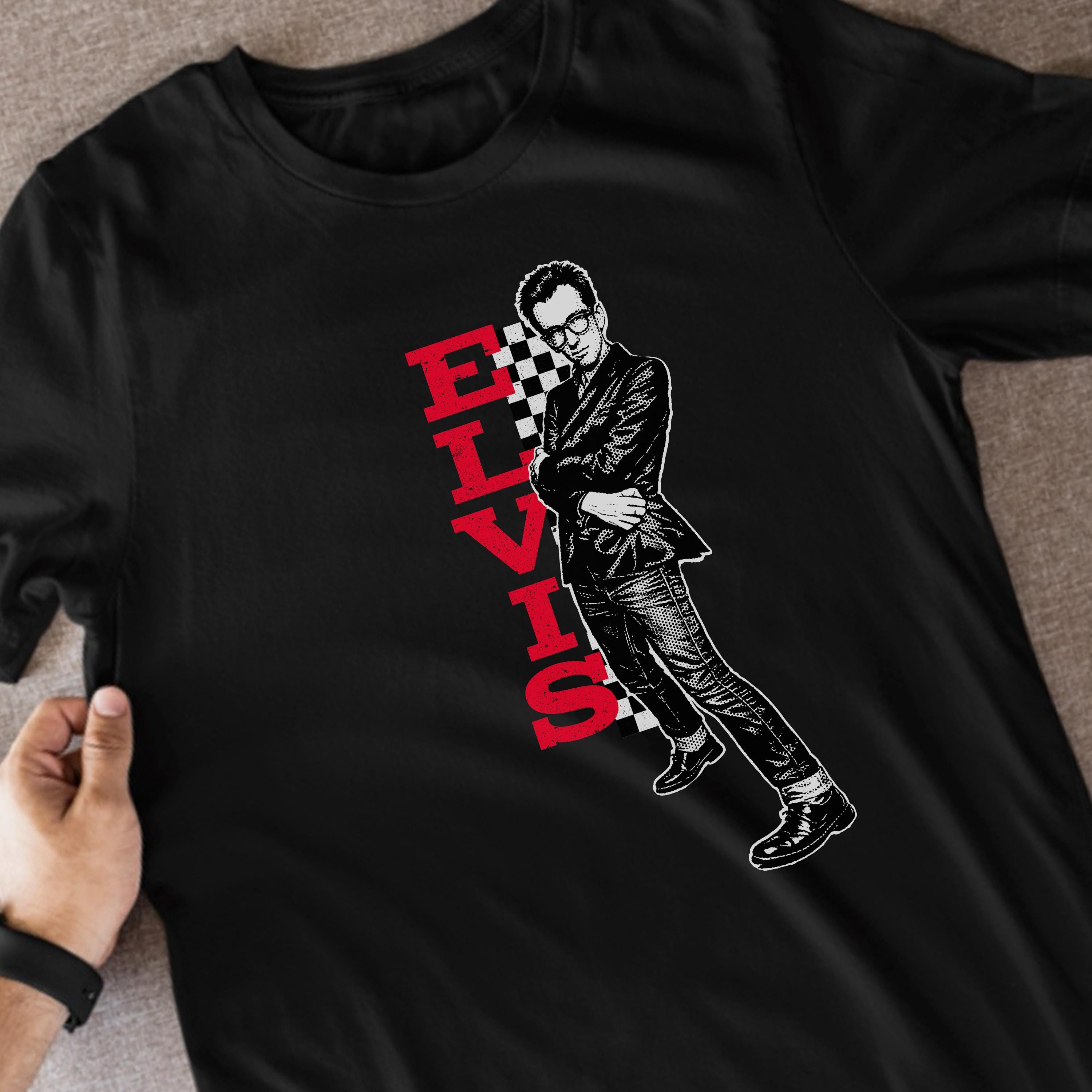 Elvis Costello Tee - Etsy UK