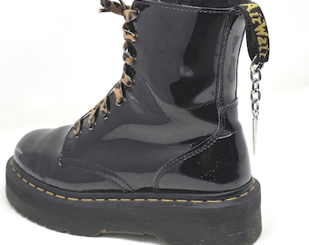 goth punk boot charm gothic bag charm grunge accessory totebag charms