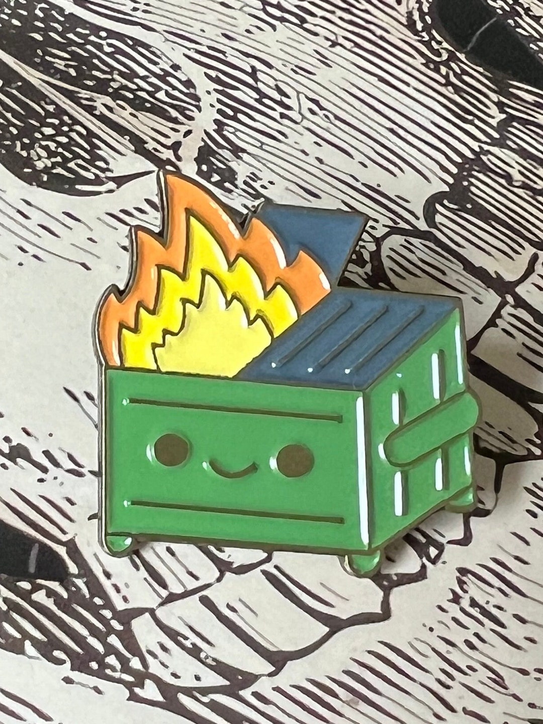 Goth Pins Punk Pins Gothic Lapel Pin Dark Accessories Dark Humor Pins ...