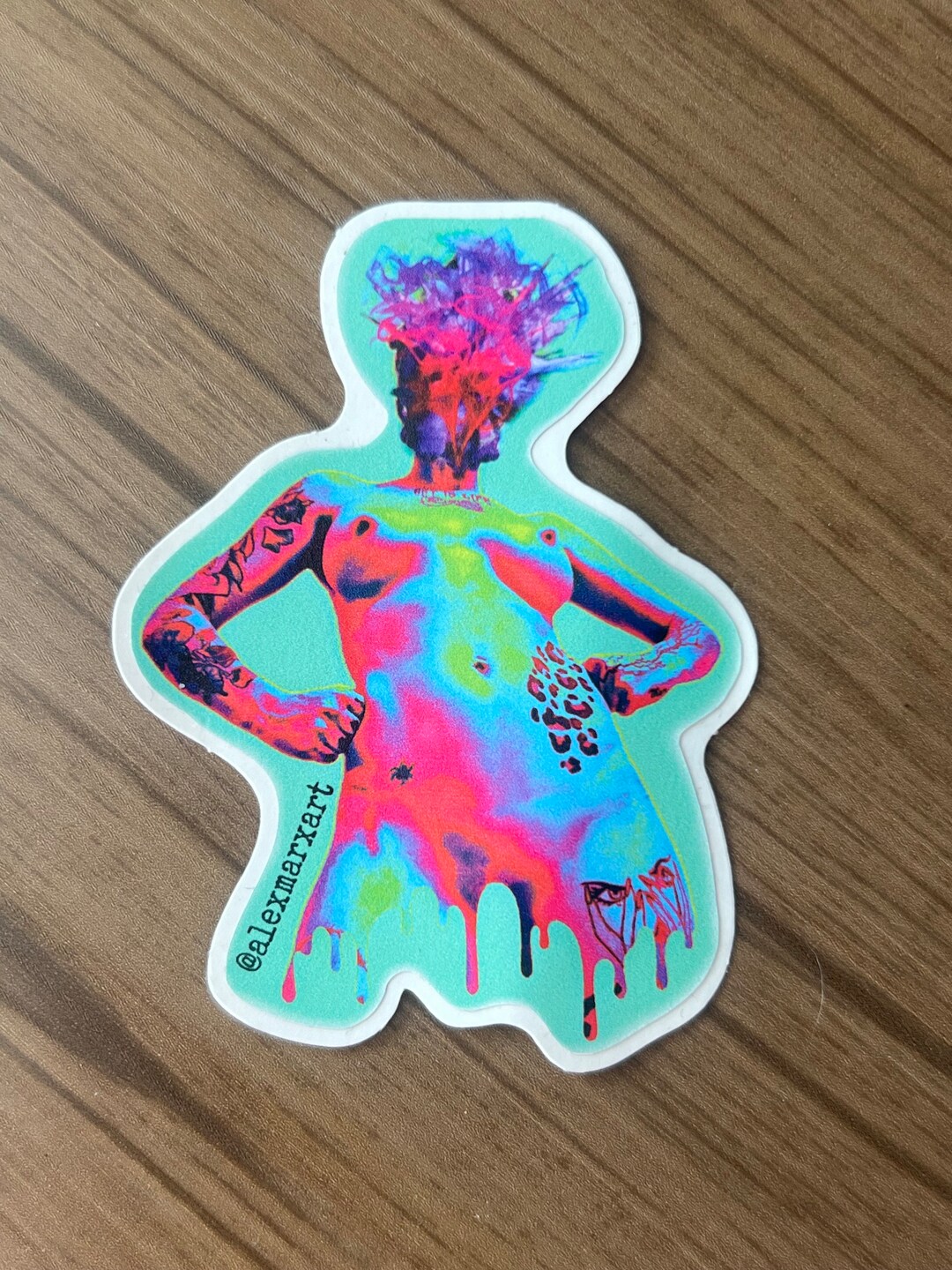 Nsfw Sticker Nude Sticker Erotic Vinyl Stickers Sexy Stickers Art