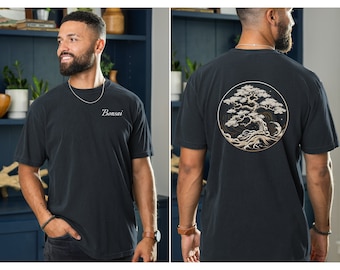 Chemise bonsaï, tee-shirt cadeau pour les amateurs du Japon, chemise culture japonaise, cadeau pour lui, sweat à capuche graphique bonsaï, t-shirt graphique japon, t bonsaï