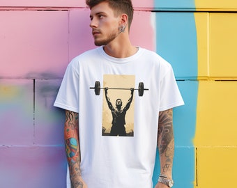 gym rat shirt, gym gift for him, heavy lifting shirt for men, gym graphic shirt for gym lovers, lifting graphic shirt for lifting lovers