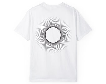 Chemise éclipse minimaliste, t-shirt éclipse typographique, t-shirt design éclipse, cadeau pour elle lui, chemise éclipse simple